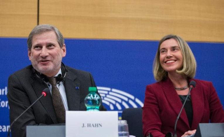 Juncker, Mogherini dhe Hanh vizit Ballkanit Perëndimor. Në 25 shkurt, në Shqipëri