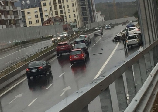 NDODH NË TIRANË/ Një qen i vetëm bën “përshesh” 5 makina (FOTO)