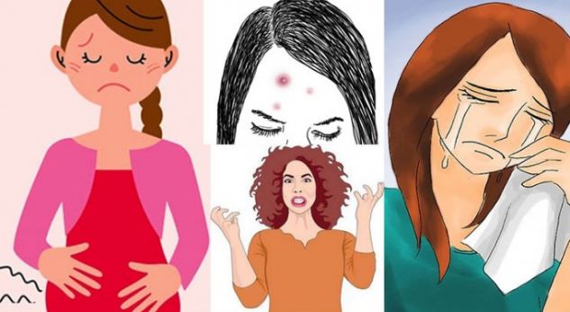 Çfarë i ndodh trupit të femrës 2 javë para ciklit, ja simptomat negative pre menstruale