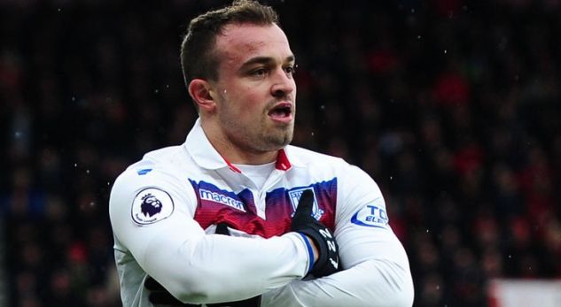 Trajneri i Stoke City: Xherdan Shaqiri është lojtar fantastik, mund ta shpëtojë ekipin nga rënia