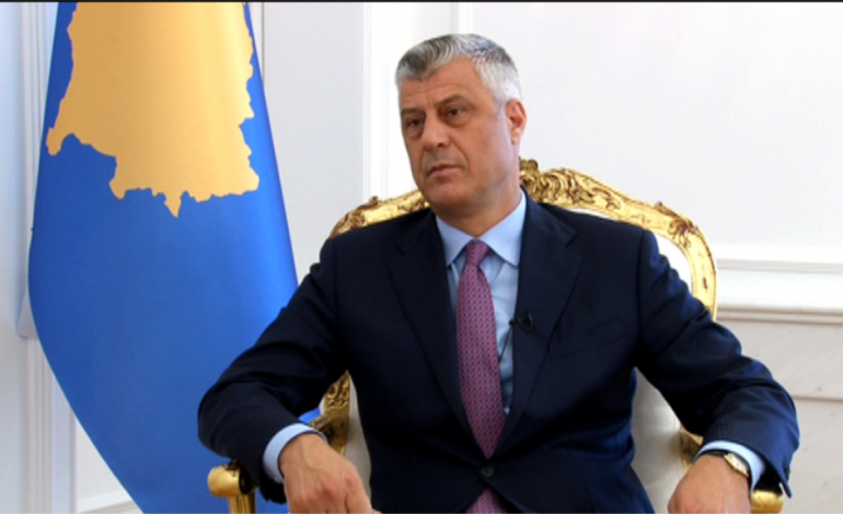 Thaçi bën THIRRJEN: Demarkacioni të kalojë sa më shpejt. Të arrihet MARRËVESHJA Kosovë-Serbi