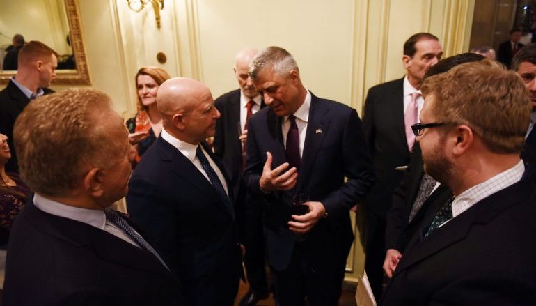 Thaçi në Washington: E ardhmja e miqësisë me Amerikën është e sigurt
