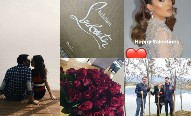 Nga buqetat te “Louboutin”, si po e festojnë të famshmit shqiptarë 14 Shkurtin (FOTO)