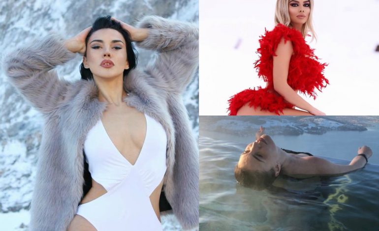 Për pak FAMË bëjmë gjithçka! Shqiptaret që sfiduan të ftohtin dhe u zhveshën në dëborë (FOTO)