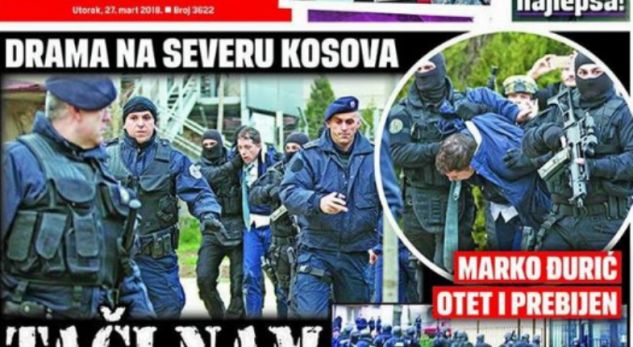 TENSIONET NE KULM/ Mediat serbe flasim për “shpallje lufte” pas arrestimit të Gjuriç