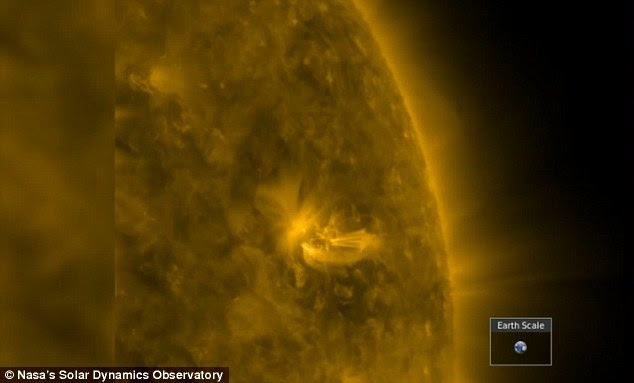 NASA xhiron shpërthimet e mëdha në Diell
