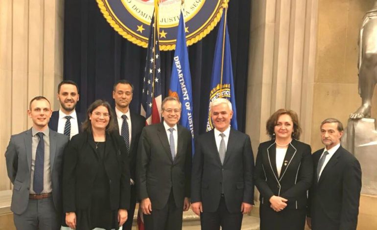 SHBA/ Ministri Xhafaj takim në Departamentin e Drejtësisë: Na ndihmoni të ngrijmë institucionet e Drejtësisë