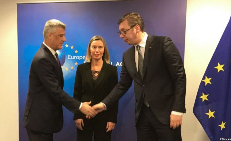 BRUKSEL/ Përfundoi takimi i radhës Thaçi – Vuçiç (DETAJET)