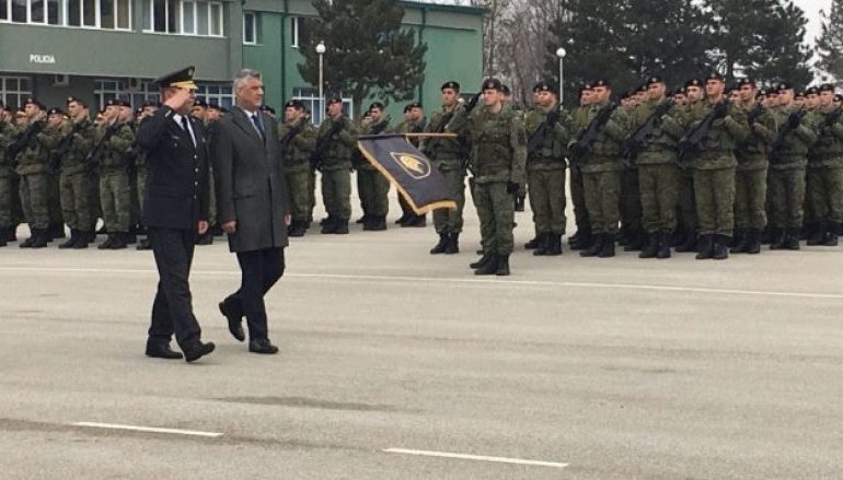 Thaçi: Nuk do të lejoj askënd të vë veto për formimin e ushtrisë