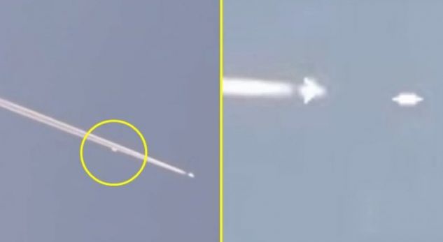 Dëshmitarët të tmerruar, shohin një jashtëtokësor “duke ndjekur” aeroplanin e pasagjerëve