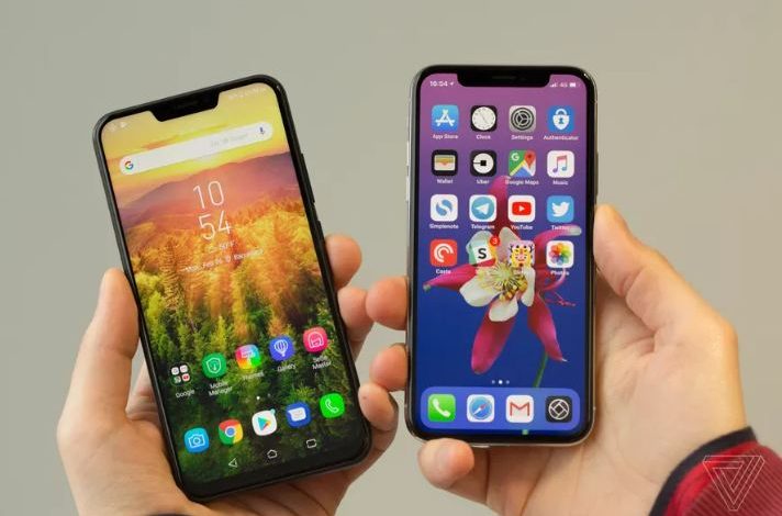 Android tani kopjon iPhone X