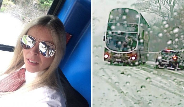 Shoferja e autobusit bën manovrim e SHKËLQYER, parandalon një aksident fatal