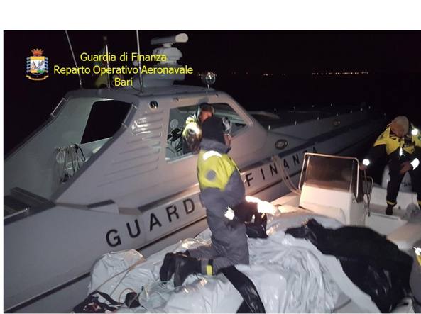 Gomone me gjysmë ton kanabis drejt Italisë, arrestohen dy trafikantë shqiptarë (VIDEO)