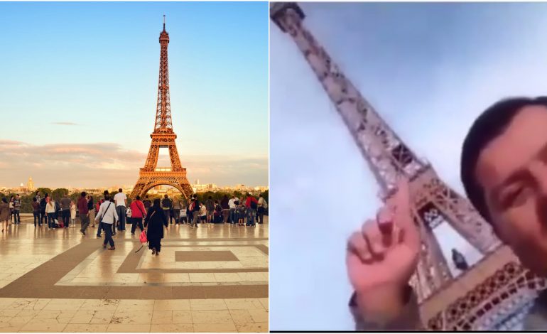NJE SHQIPTAR NE PARIS/ Shihni VIDEO-n që vlen sa miliona fjalë: O Jaro! Rri ti rri… Bossi te Fronca. Fluturo, fluturo…