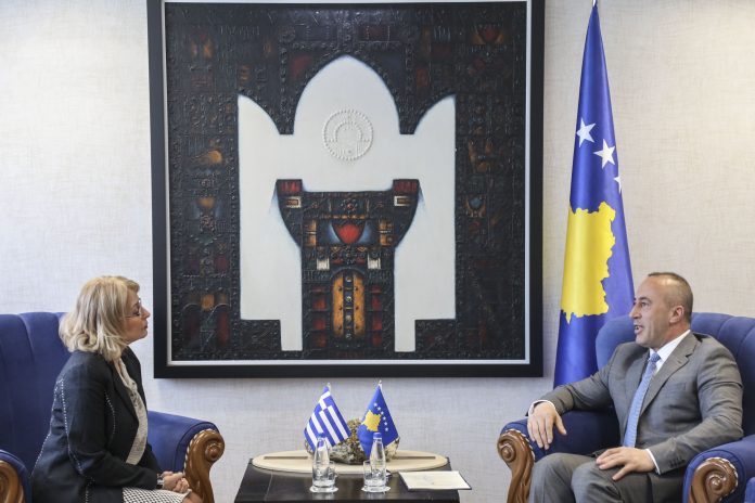 Ramush Haradinaj kërkon nga Greqia njohjen e pavarësisë së Kosovës
