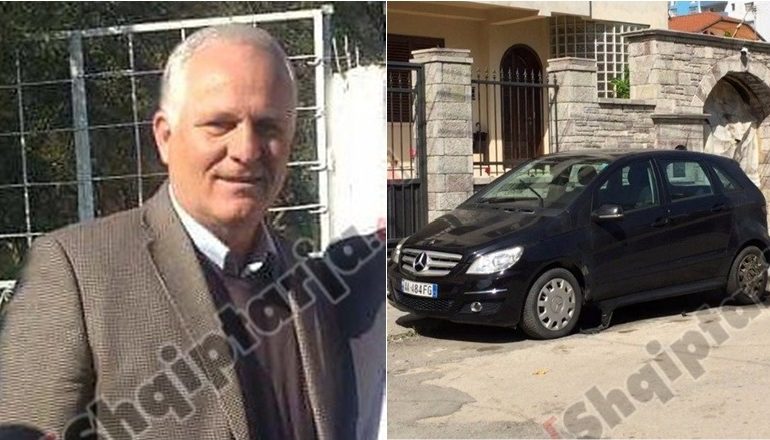 DEL VIDEO/ MERRTE KËRCËNIME, ja momenti kur i vihet zjarri makinës së pedagogut në Elbasan