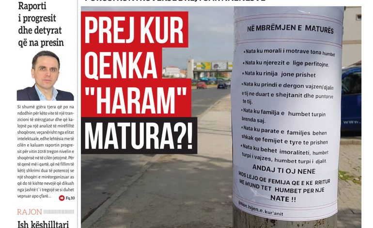 Lajmi që po cudit rrjetin: Mos ikni në maturë, është haram