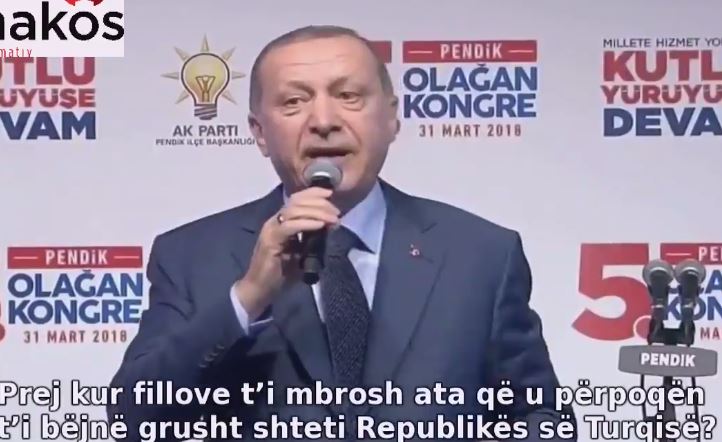 Publikohet video-ja, kritika e Erdogan për Haradinajn: Si mund t’i ushqesh këta