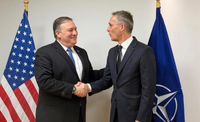 Sekretari i përgjithshëm i NATO-s, Stoltenberg: Vizita e Pompeos në NATO tregon rëndësinë e madhe të aleancës