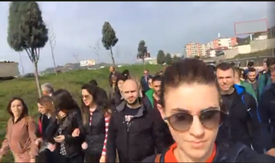 Deputetja e LSI Floida Kërpaçi: Jemi në protestë për shumë taksa që Rama duhet t’i heq (VIDEO)