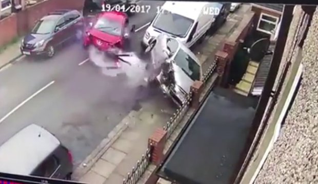 VIDEO/ Shkaktoi aksidentin e frikshëm dhe më pas gënjeu policinë