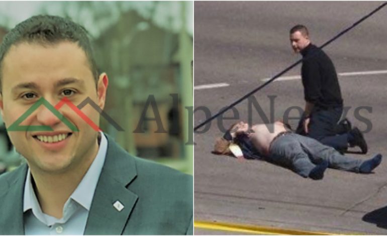 MASAKRA NË KANADA/ Publikohen PAMJET: Shqiptari, Bes Kondi ulet në gjunjë e ndihmon…