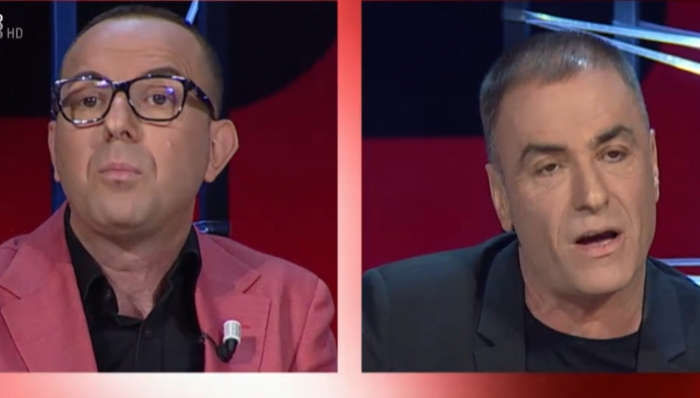 PLAS SHERRI LIVE/ Gazetari i kthehet Çanit: Kur bëja unë lajme ti haje patate… (DEBATI I PLOTË)