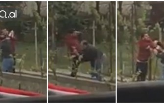 I riu nga Elbasani nuk kontrollon veten/ SHKELMA e GRUSHTA pareshtur burrit që e kap nga mënga derisa… (VIDEO)