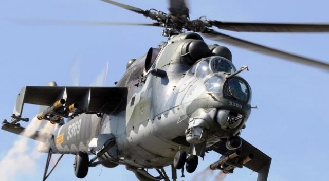 Helikopterët rusë të luftës, në Serbi në janar 2019