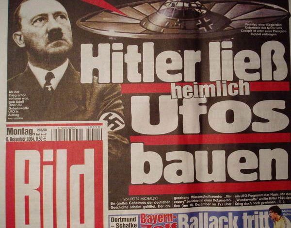 Hitleri kishte disqe fluturuese? (FOTO)