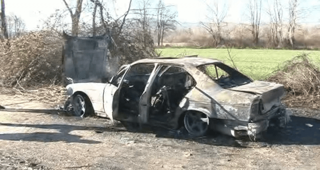 Gjendet një automjet i djegur në Fushë-Krujë/ Dyshohet se ka lidhje me vrajsen e të riut në KINOSTUDIO