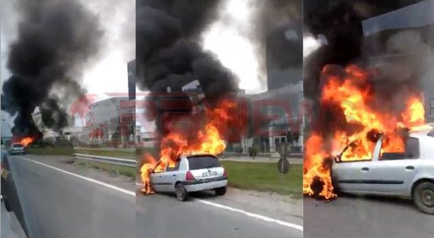 Makina u dogj në ecje/ Identifikohet drejtuesi i automjetit, Adriatik Agaj nga Vlora…