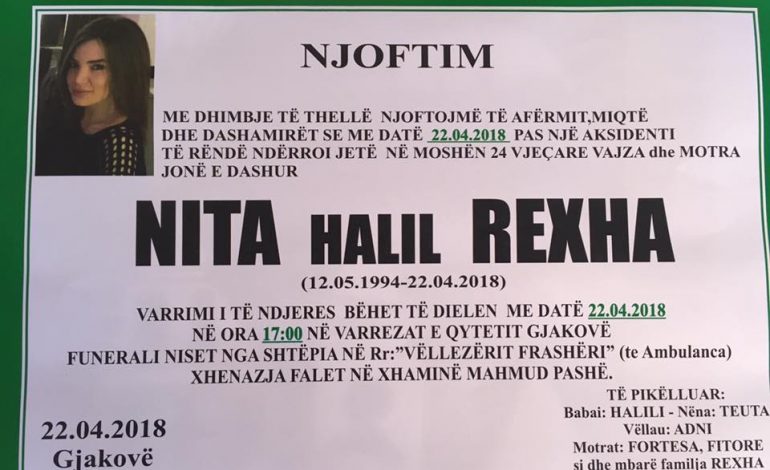 Aktivistja 24 vjeçare VDIQ TRAGJIKISHT/ Deputetja: Na trondite! Ti ishe…