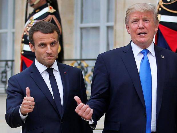 Emmanuel Macron, zgjidhja për Trump-in