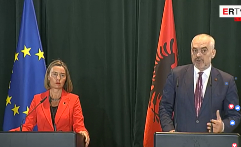 LIVE/ Rekomandim pozitiv-Rama fton opozitën: Të bëhemi një skuadër kombëtare kuqezi për anëtarësimin e Shqipërisë në BE