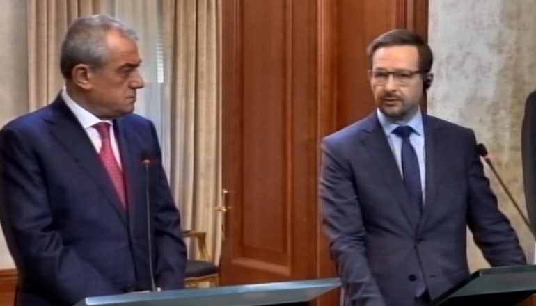 MARRËVESHJA E MIRËKUPTIMIT/ Ruçi: Të vendosur për reformën zgjedhore. Greminger: Transparenca shumë e rëndësishme