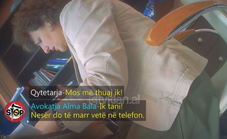 SKANDALI/ Avokatja humb gjyqin dhe mashtron qytetaren: Kam çuar letrat në Hipotekë… (VIDEO)