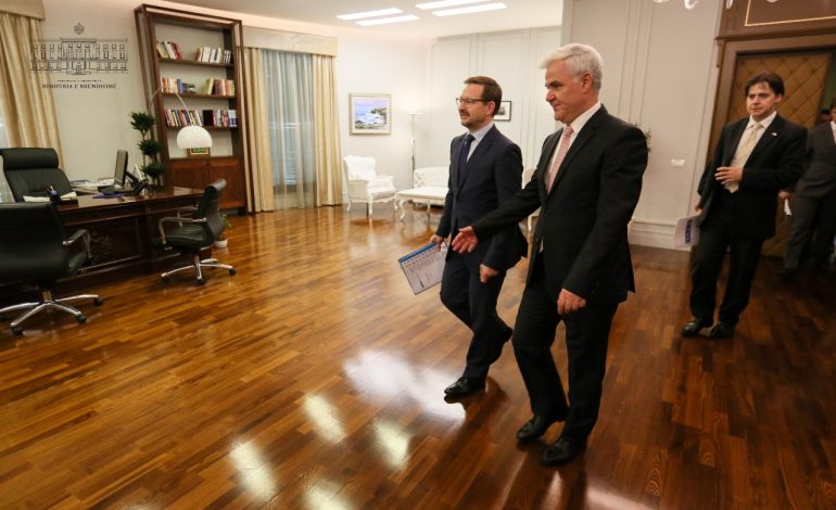 Xhafaj takon sekretarin e OSBE, Greminger: Jam i impresionuar nga përpjekjet dhe rezultatet