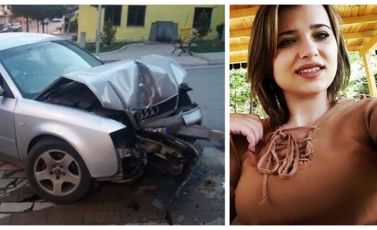 AKSIDENTI NE LIBRAZHD/ 20-vjeçarja që përplasi “AUDIN” me shtyllën, shkak u bë… (FOTO)