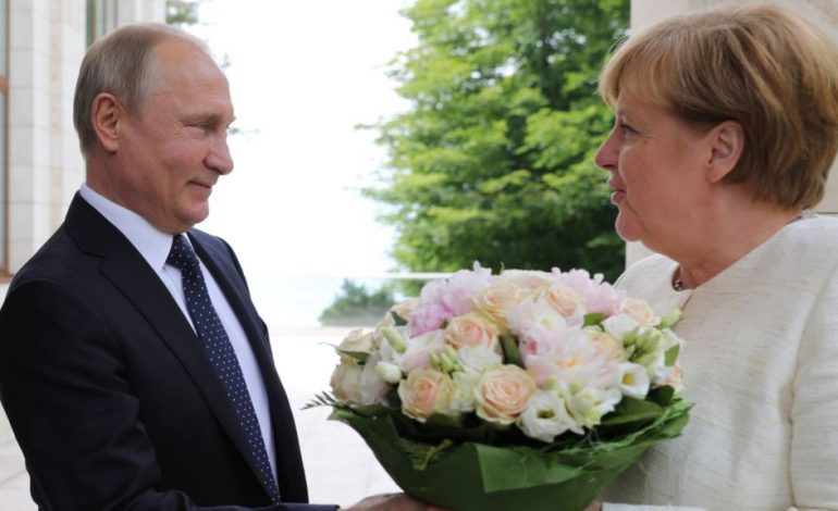 Putin zotohet të ndërtojë tubacionin ruso-gjerman