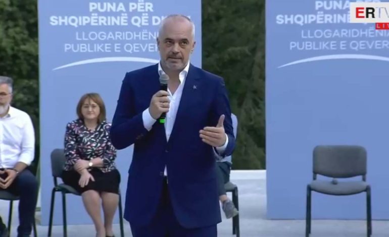 Rama: Lali Eri i rriti taksat në Tiranë, nuk fle gjumë! Por gdhihet duke mbjellë pemë