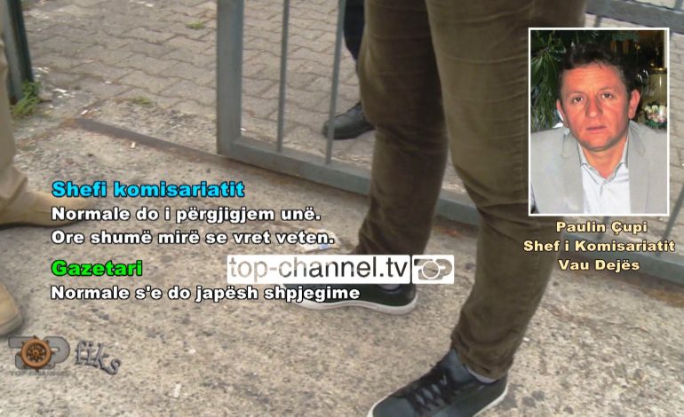 VRAU VETEN SE U AKUZUA PER VJEDHJE/ Trondit shefi i Komisariatit të Policisë së Vaut të Dejës: Mirë bëri…