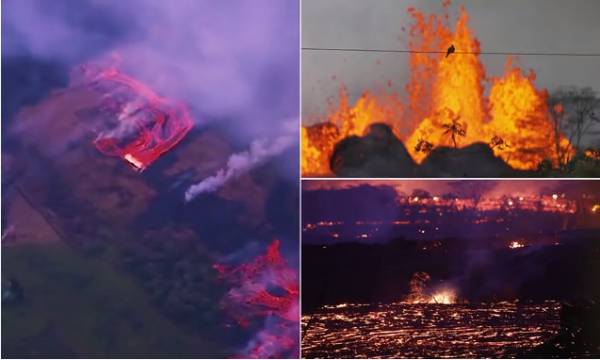 Skena apokaliptike në Hawaii: Vullkani Kilauea po shkatërron çdo gjë (FOTO)
