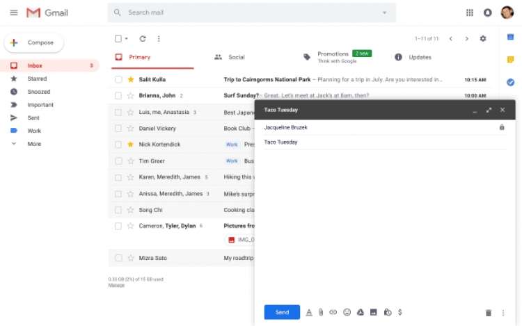“Smart Compose”, opsioni që do ju shkruaj email-et