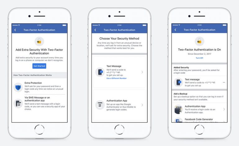 Facebook nuk u kërkon më numër telefoni në procesin e autentifikimit