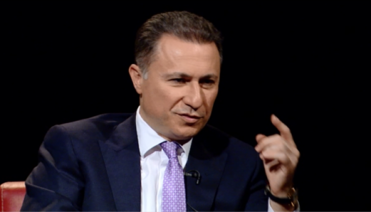 Nikola Gruevskipas dënimit me 2 vjet burg thyen heshtjen: Kokën lartë maqedonasit e mi