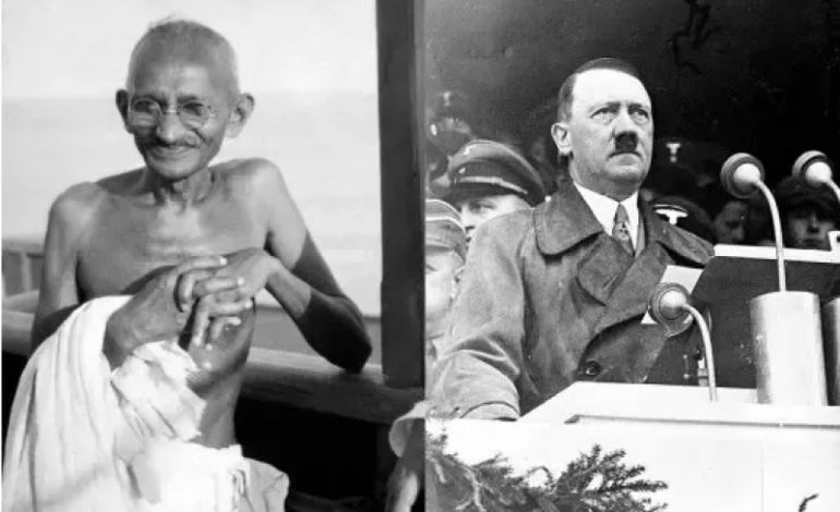 Letra e rrallë/ Çfarë i shkuante Gandi- Hitlerit para Luftës së Dytë Botërore…