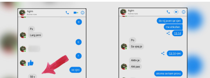 SKANDALI/ Si i joshnin fëmijët në Facebook: Jam pasiv, a ke dëshirë të njihemi? Ta thith** … (BISEDAT)