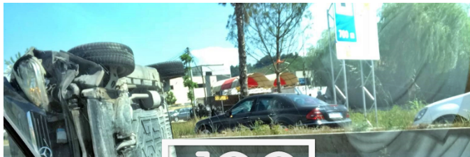 AKSIDENTI NË AUTOSRADË/ Dalin PAMJET: Si shkrumbohet “X5” në flakë kur… (FOTO)
