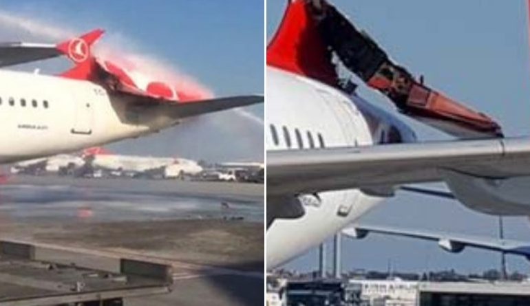 TURQI/ Një gabim i pilotit përplas dy avionë. Po priste… (VIDEO)